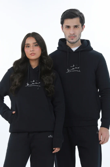 Men`s and Women`s simple hoddie