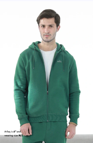 Unisex Men`s and Women`s zipper hoddie