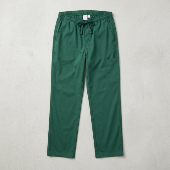 Poplin Unisex Pant No Pocket with Drawstring Only, No Elastic