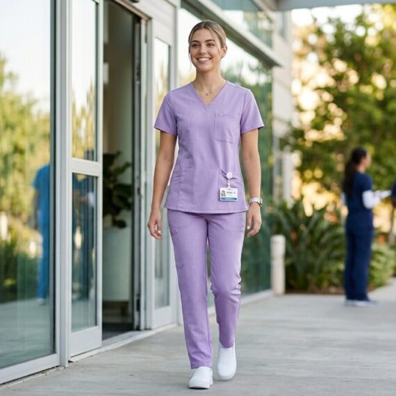 Women’s Grace Medical Scrub Set – Soft, Stylish & Functional