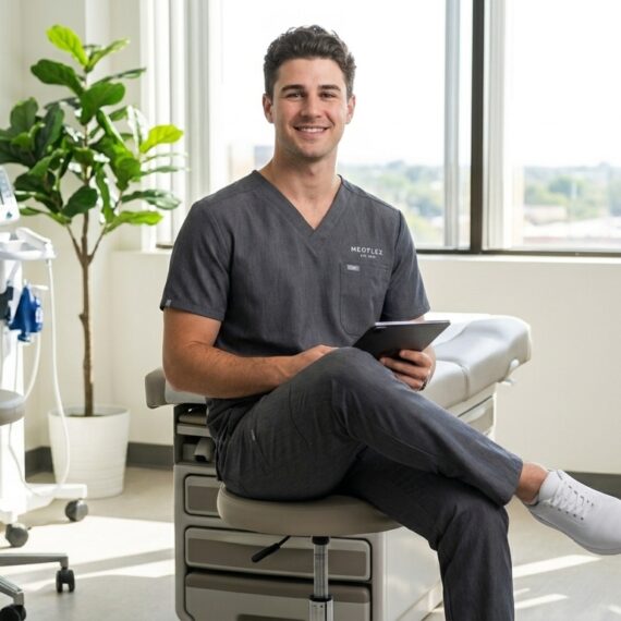 Men’s ProFlex Medical Scrub Set – Comfort & Professional Performance