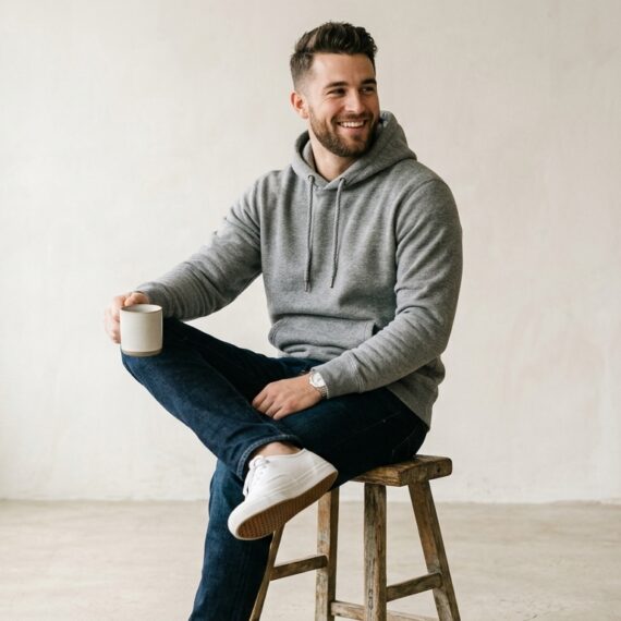 Boys’ Urban Fleece Hoodie – Modern Streetwear Comfort